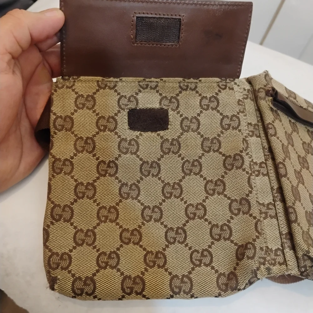 Gucci Fanny Pack Supreme Logo Read Authentic - Picture 12 of 16